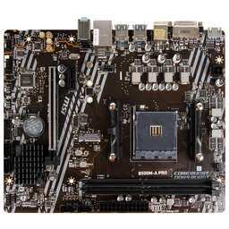 MSI Материнская плата B550M-A PRO Soc-AM4 AMD B550 2xDDR4 mATX AC`97 8ch(7.1) GbLAN RAID+DVI+HDMI
