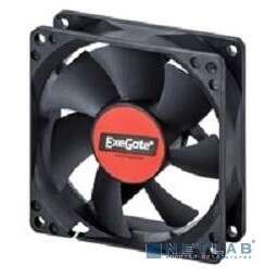 EXEGATE EX283377RUS Вентилятор EX08025S3P, 80x80x25 мм, подшипник скольжения, 3pin, 1800RPM, 23dBA