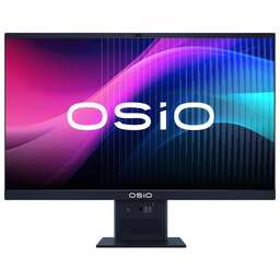 OSIO Моноблок BaseLine B240I-019C 23.8" Full HD i5 1235U (1.3) 16Gb SSD512Gb Iris Xe Windows 11 Pro GbitEth WiFi BT 84W Cam темно-синий 1920x1080 (RUS)