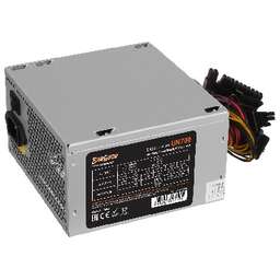 EXEGATE UN700 (700W, ATX, 12CM FAN, 24P+(4+4)P, 6/8P PCI-E, 4*SATA, 2*IDE, FDD)