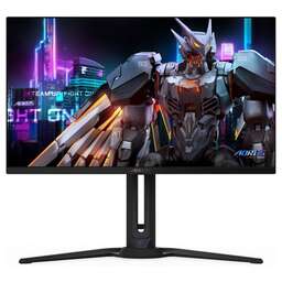AORUS Монитор 27" Gigabyte FO27Q3-EK Black (OLED, 2560 x 1440, 360Hz, 0.03мс, 250cd/m, 1.5M:1, 2xHDMI-2.1, DP-1.4, 3xUSB3.2, USB Type-C )
