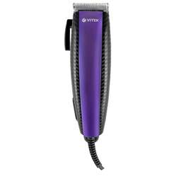 VITEK VT-1357 черный/фиолетовый (насадок в компл:4шт)