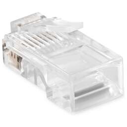 BURO Коннектор (BU-CONRJ45-20PCS) RJ45 прозрачный (упак.:20шт)