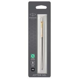 PARKER Ручка гелев. Jotter Core K694 (2020672) Stainless Steel GT M чернила черн. блистер