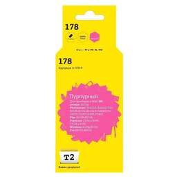 T2 Картридж CB319HE 178, CB319HE, пурпурный / IC-H319