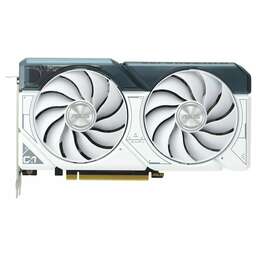 ASUS Видеокарта NVIDIA GeForce RTX 4060 DUAL-RTX4060-O8G-WHITE 8ГБ Dual, GDDR6, OC, Ret