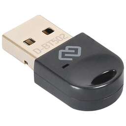 DIGMA Bluetooth адаптер D-BT502 BT 5.0+EDR class 1.5, USB, 20м, черный