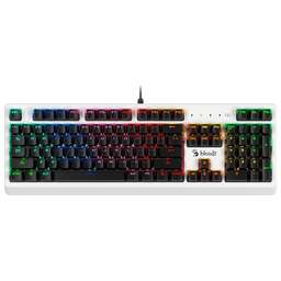 A4TECH Клавиатура Bloody B810RC механическая белый/черный USB for gamer LED