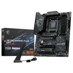 MSI Материнская плата AMD X870 SAM5 ATX X870E GAMING PLUS WIFI