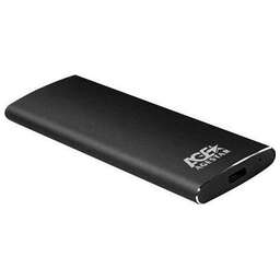 AGESTAR Внешний корпус SSD 3UBNF2C SATA III USB 3.1 USB3.1 алюминий черный M2 2280 B-key
