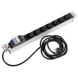 REM Блок распределения питания R-16-7S-A-440-3 гор.размещ. 7xSchuko базовые 16A Schuko 3м