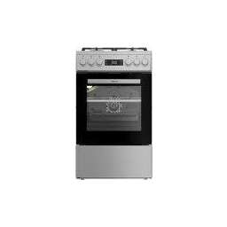 HOTPOINT HSG5F1HX, серебристый