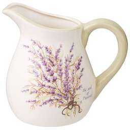 AGNESS КУВШИН "ДУША ПРОВАНСА" 18*13*16,5 СМ 1150 МЛ (КОР=16ШТ.) 358-2048