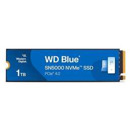 WD SSD накопитель Blue SN5000 1ТБ, M.2 2280, PCIe 4.0 x4, NVMe, M.2 [ s100t4b0е]