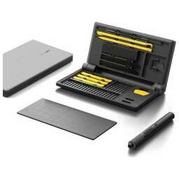 HOTO Набор инструментов для точных работ Precision Screwdriver Kit Pro (чёрный, жёлтый, QWLSD012)