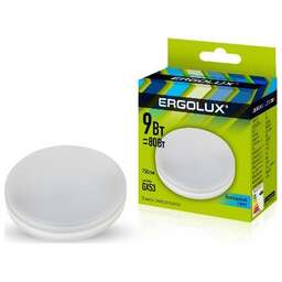 ERGOLUX (13515) LED-GX53-9W-GX53-4K