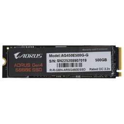 GIGABYTE Накопитель SSD PCIe 4.0 x4 500GB AG450E500G-G Aorus Gen4 5000E M.2 2280