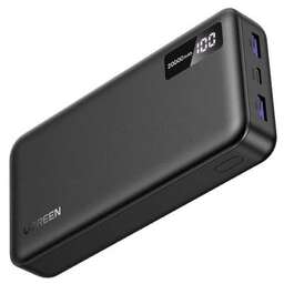 UGREEN Внешний аккумулятор PB312 (25683) 20000mAh PD 20W Power Bank. Цвет: серый